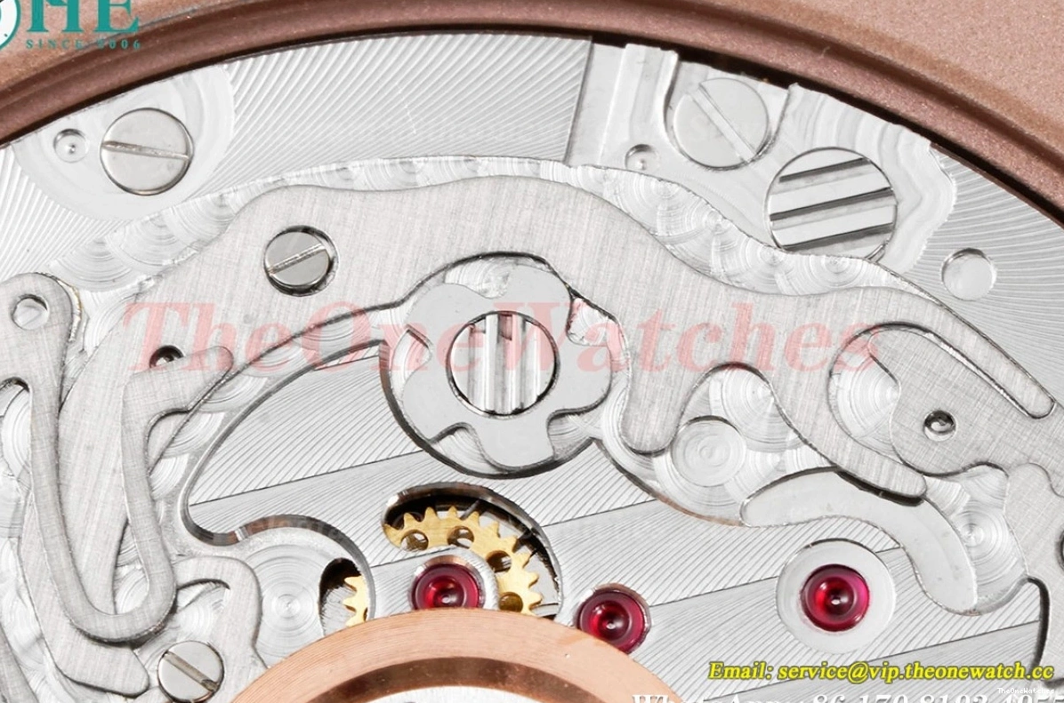 Gold 42mm Blue Oak Royal Offshore APF A7750 RG RG 0303